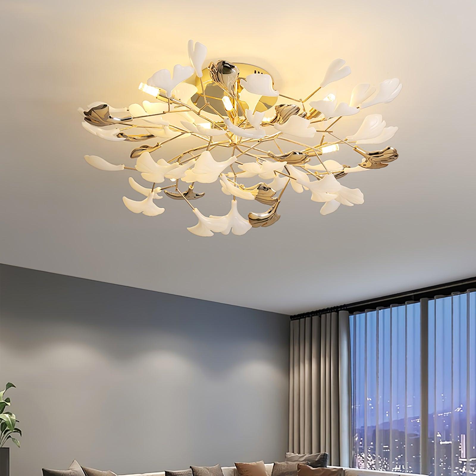 Gingko Rotating Ceiling Lamp - Blowlighting
