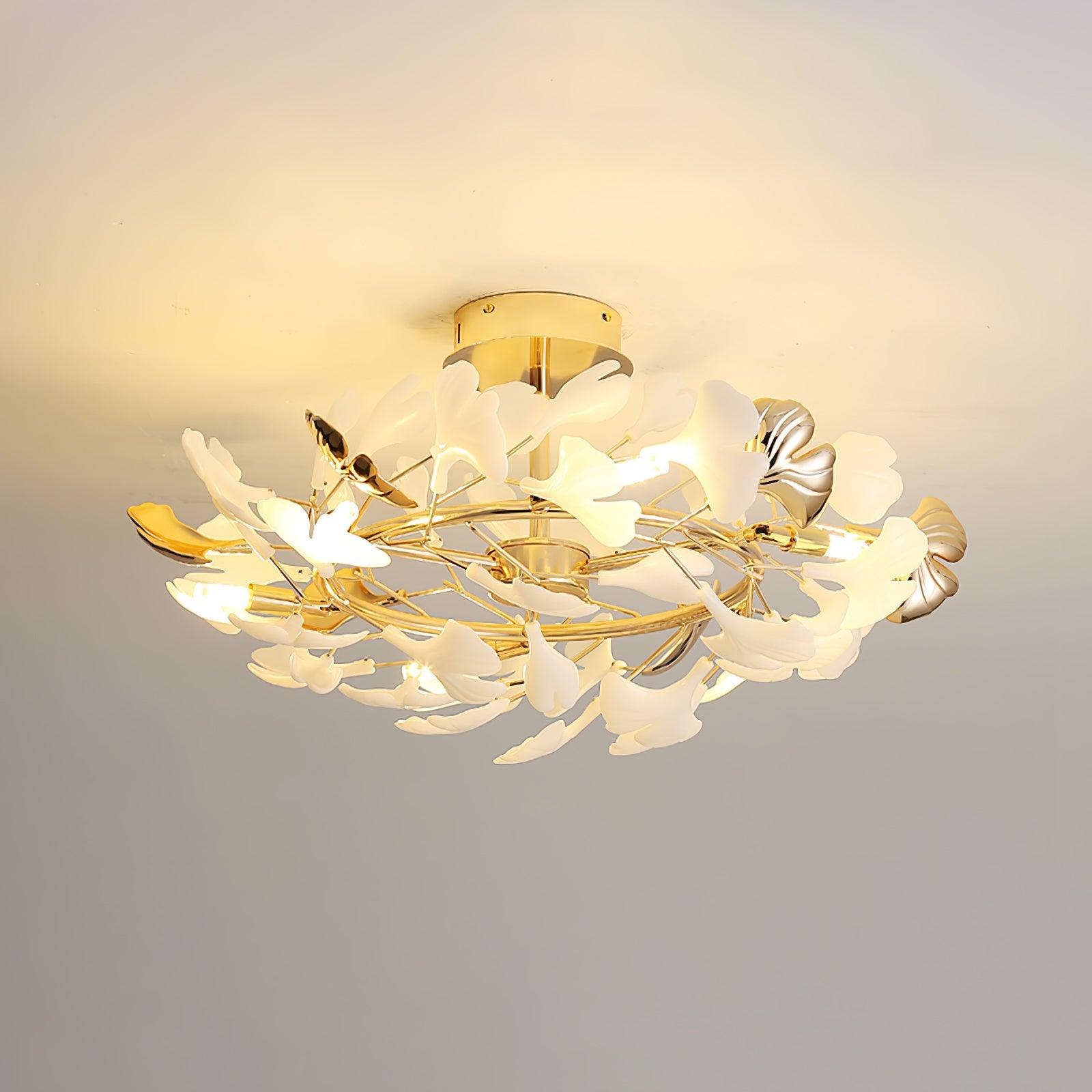 Gingko Rotating Ceiling Lamp - Blowlighting