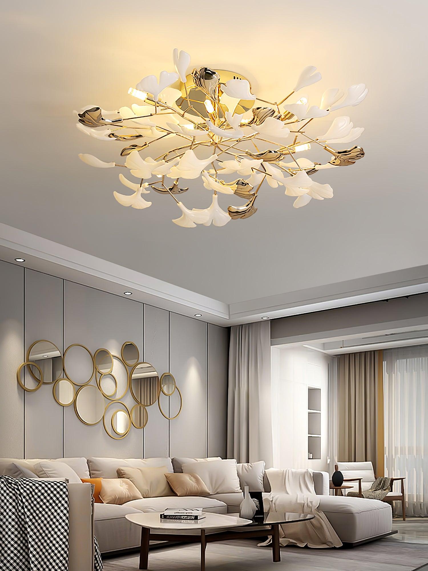 Gingko Rotating Ceiling Lamp - Blowlighting