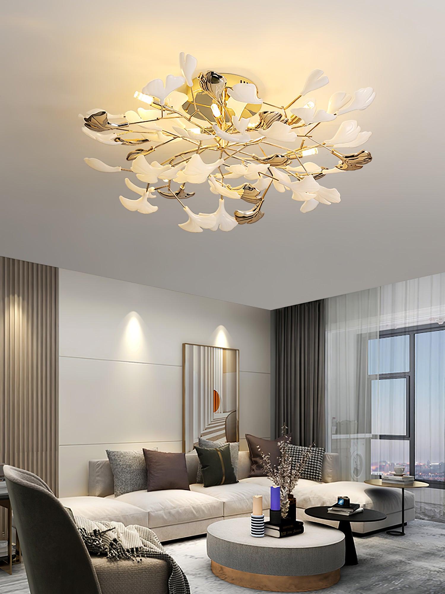 Gingko Rotating Ceiling Lamp - Blowlighting