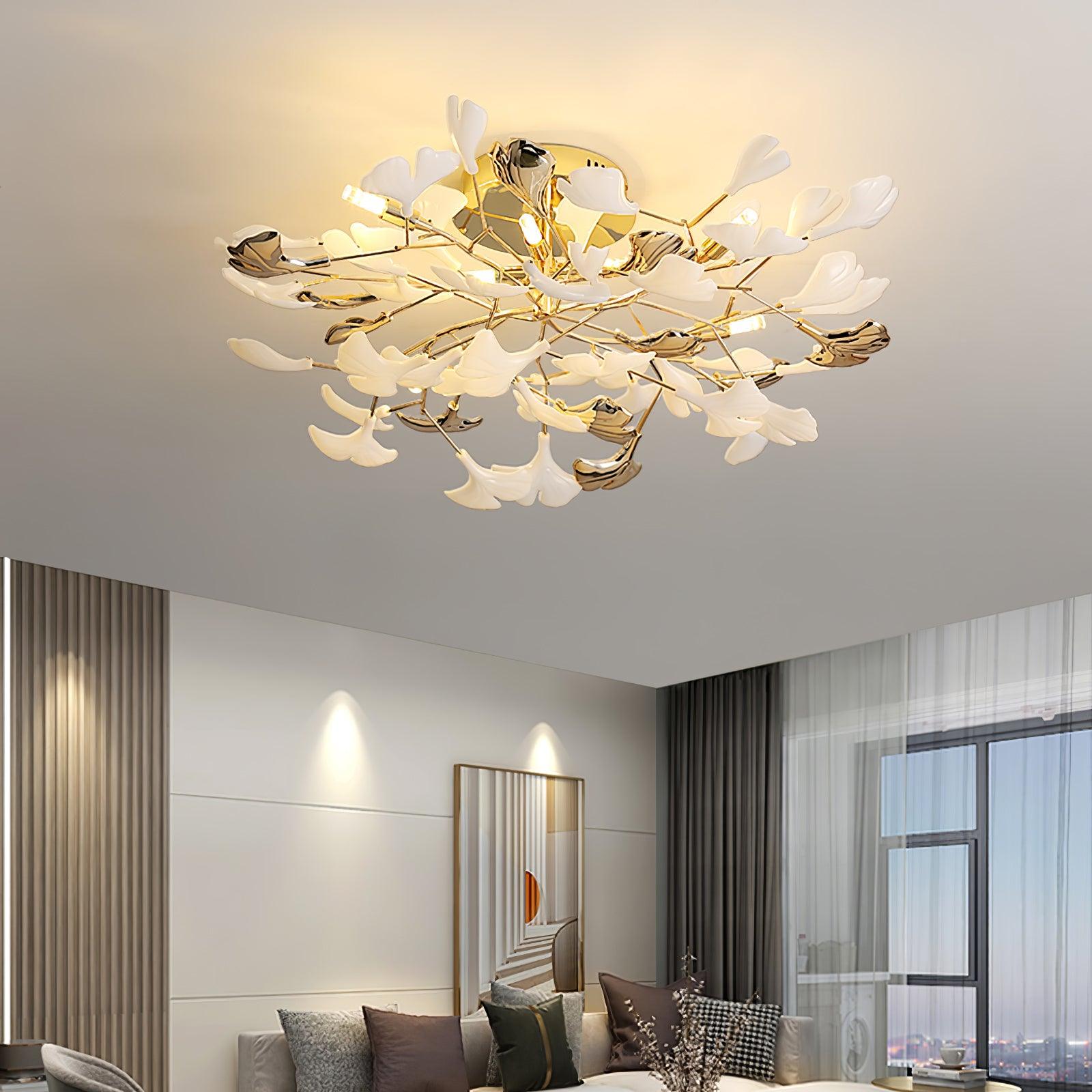 Gingko Rotating Ceiling Lamp - Blowlighting