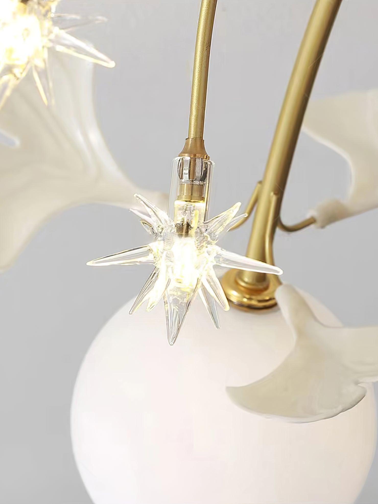 Ginkgo Glass Ceiling Lamp - Blowlighting