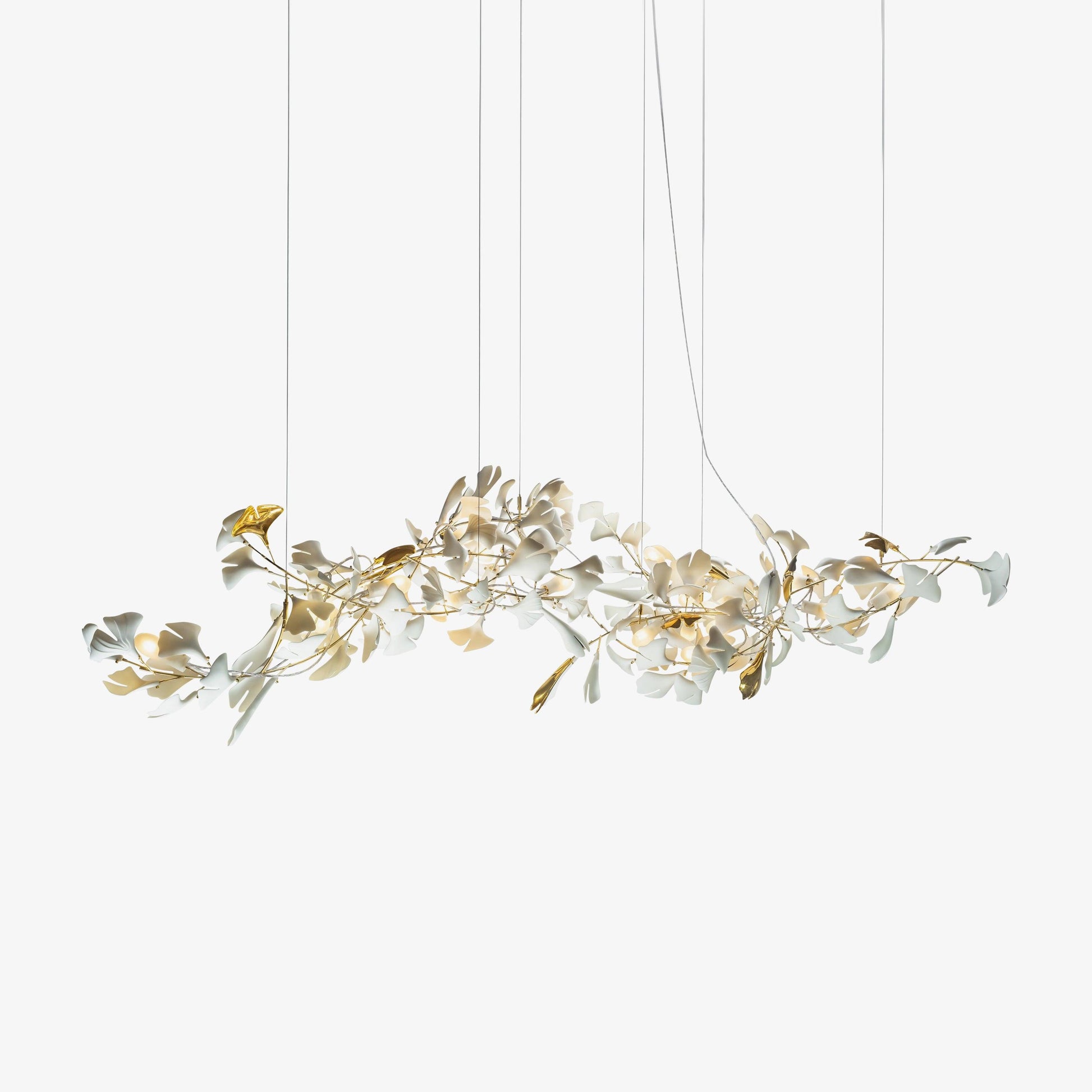 Gingko Chandelier E - Blowlighting