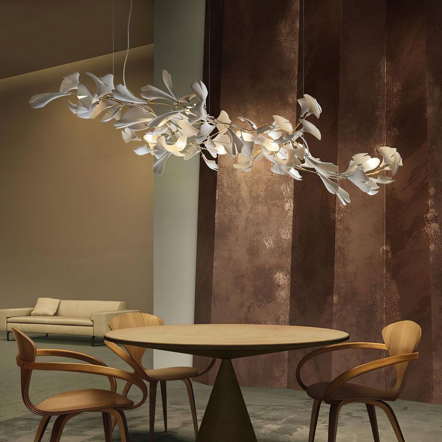 Gingko Chandelier E - Blowlighting
