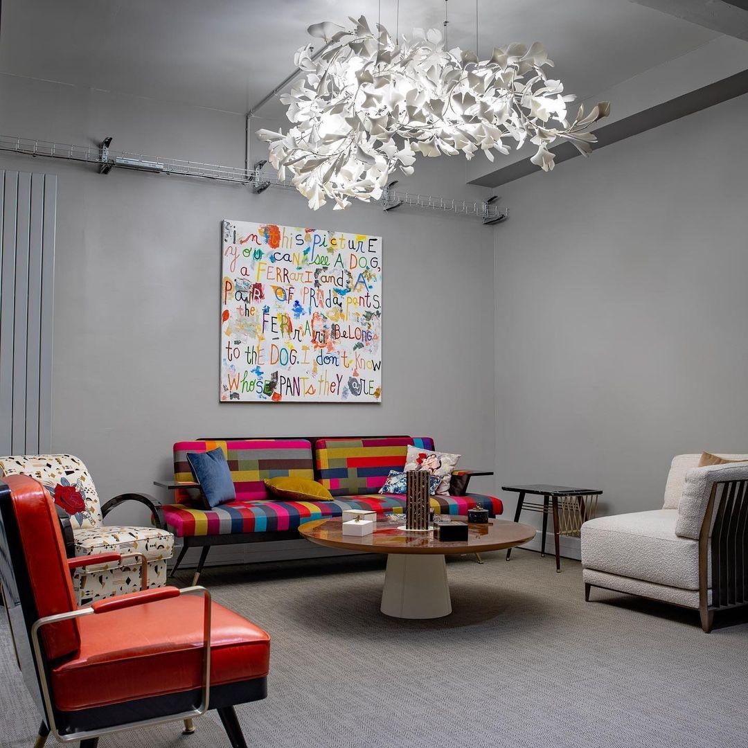 Gingko Chandelier E - Blowlighting