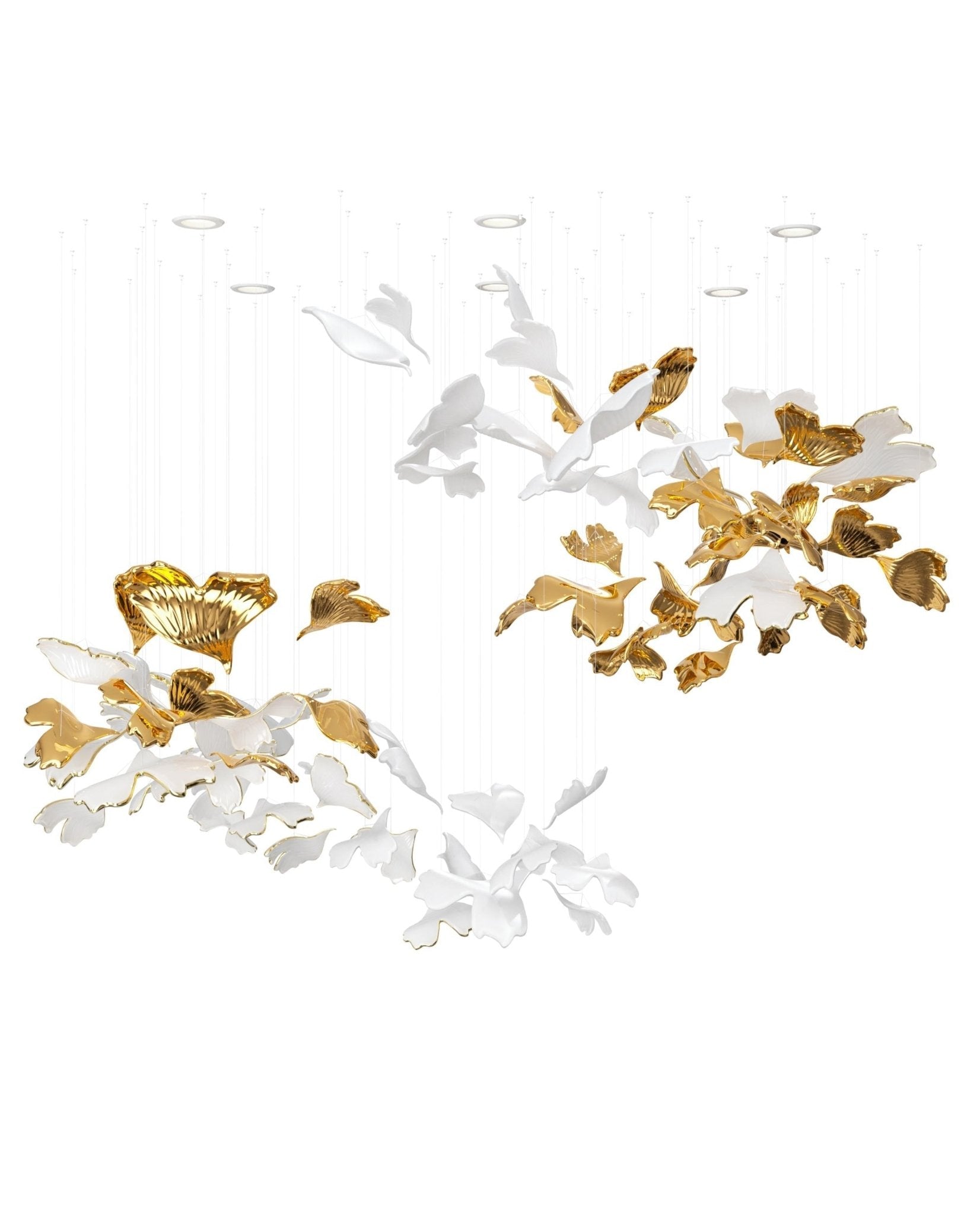 Ucareth Metal Leaf Pendant Light - Blowlighting