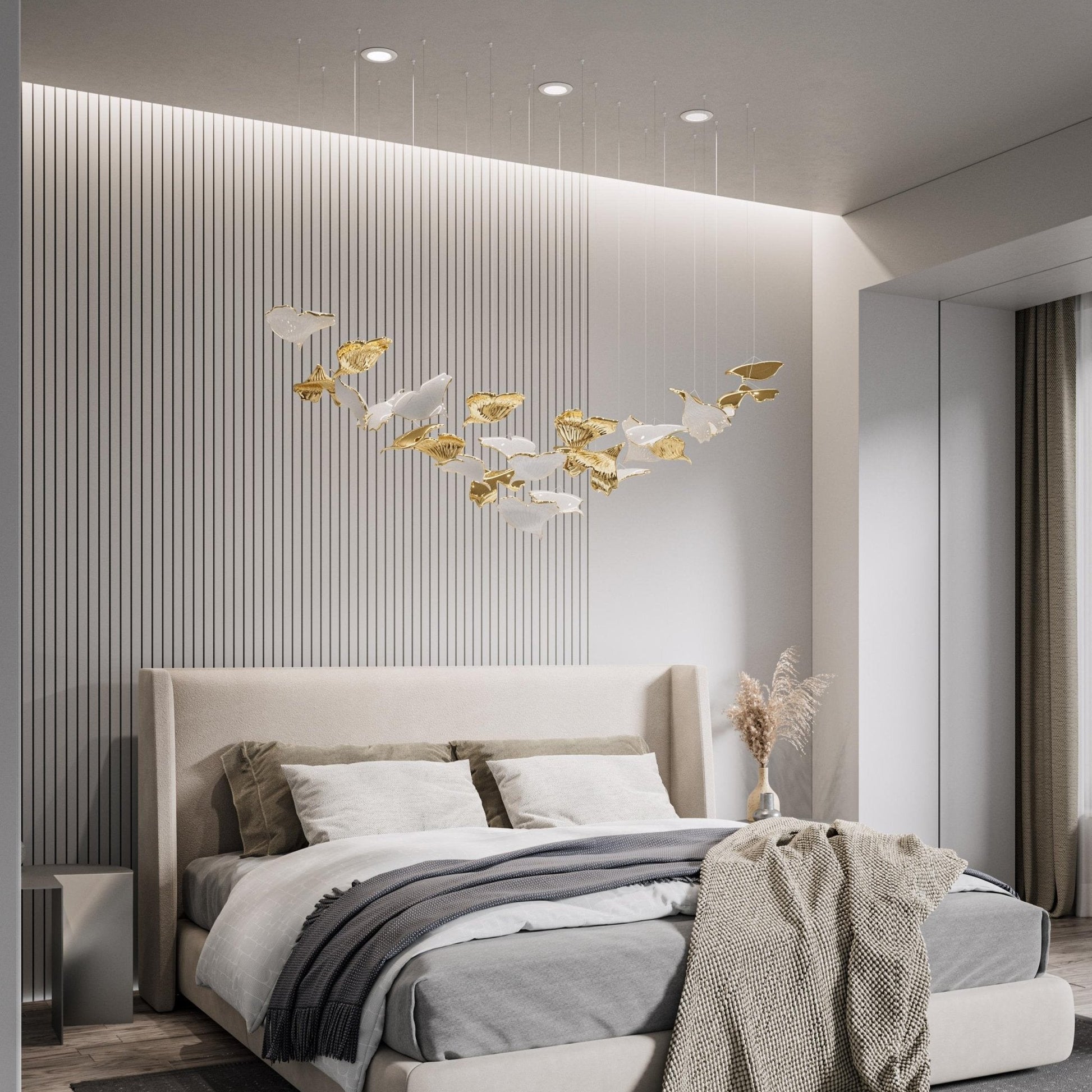 Ucareth Metal Leaf Pendant Light - Blowlighting