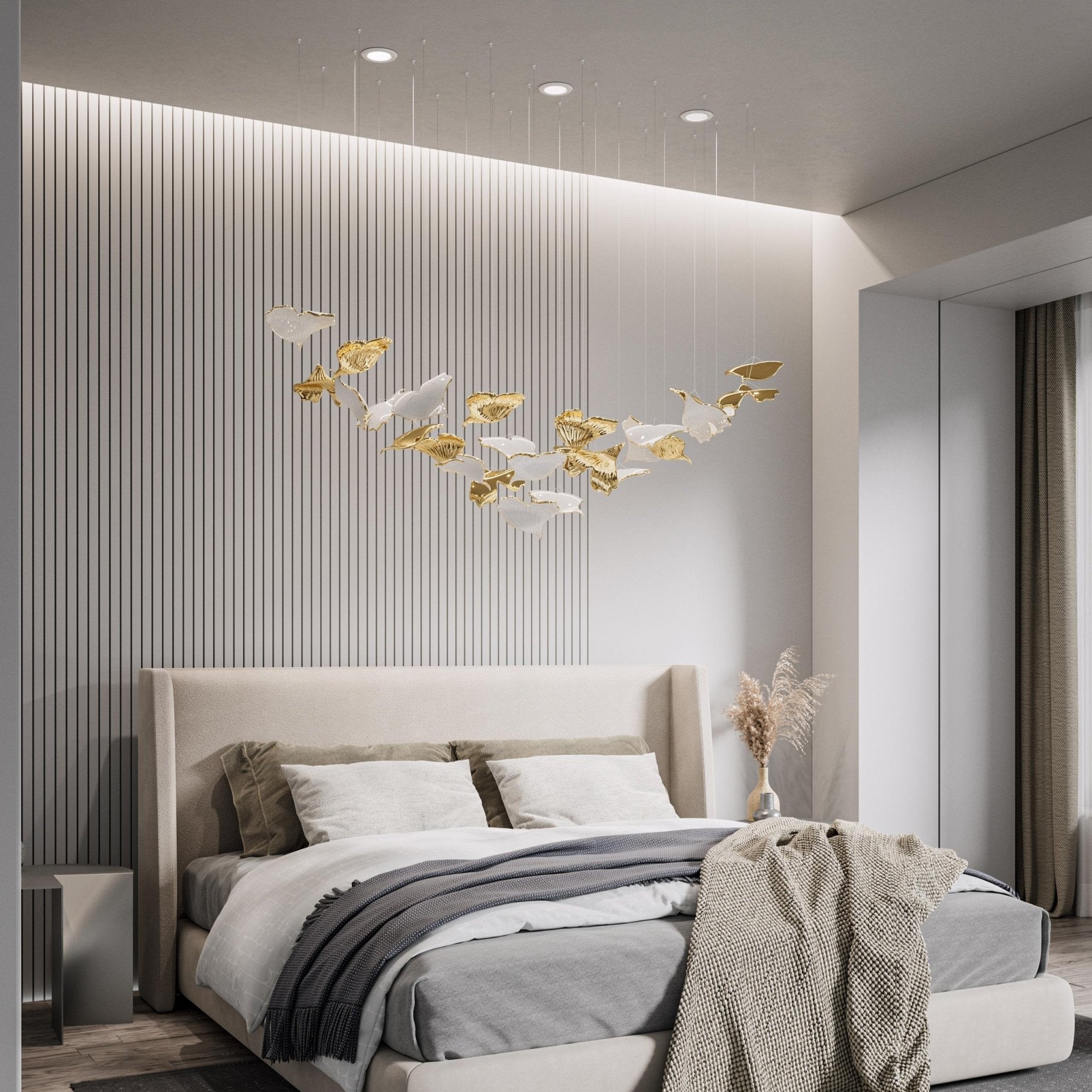 Ucareth Metal Leaf Pendant Light - Blowlighting