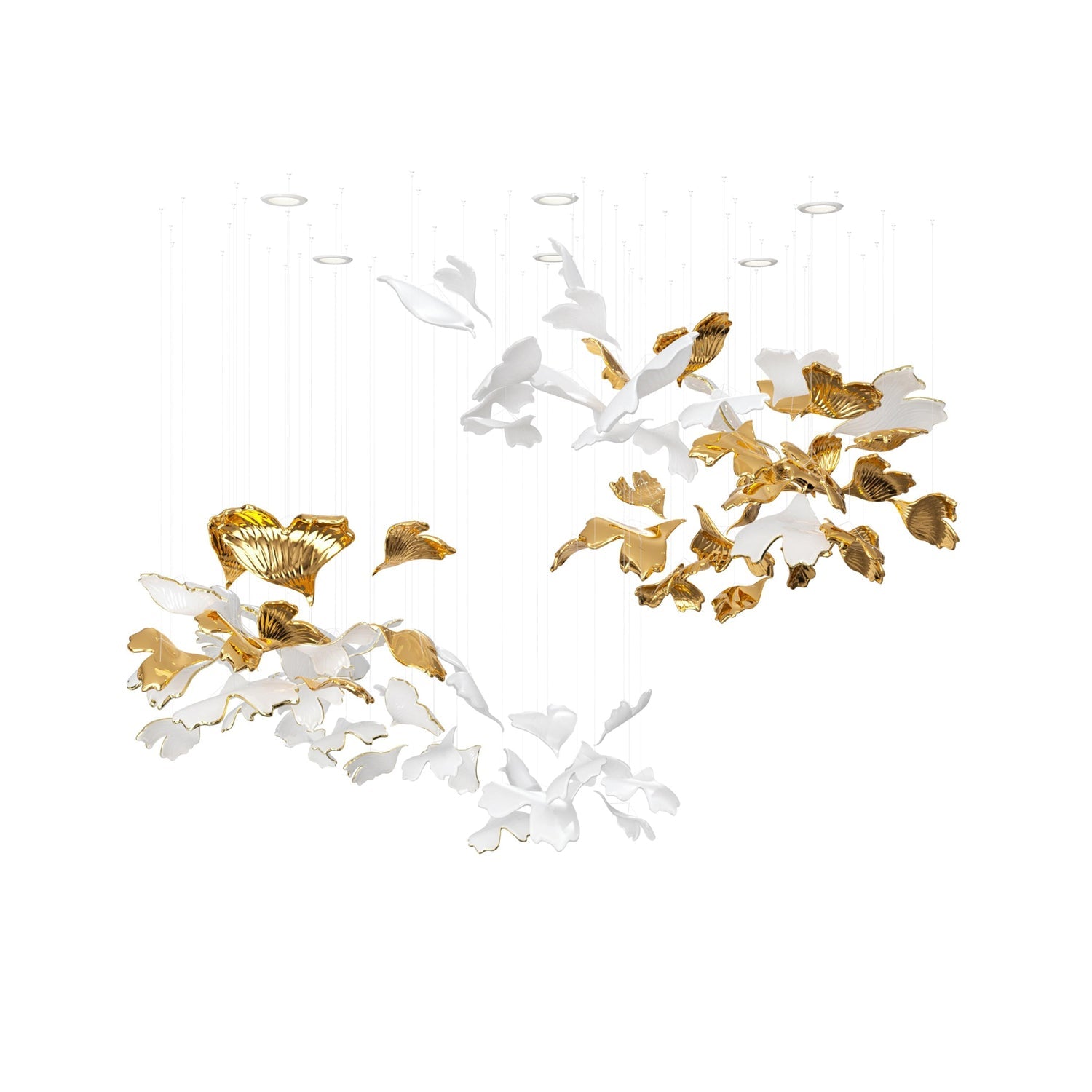 Ucareth Metal Leaf Pendant Light - Blowlighting