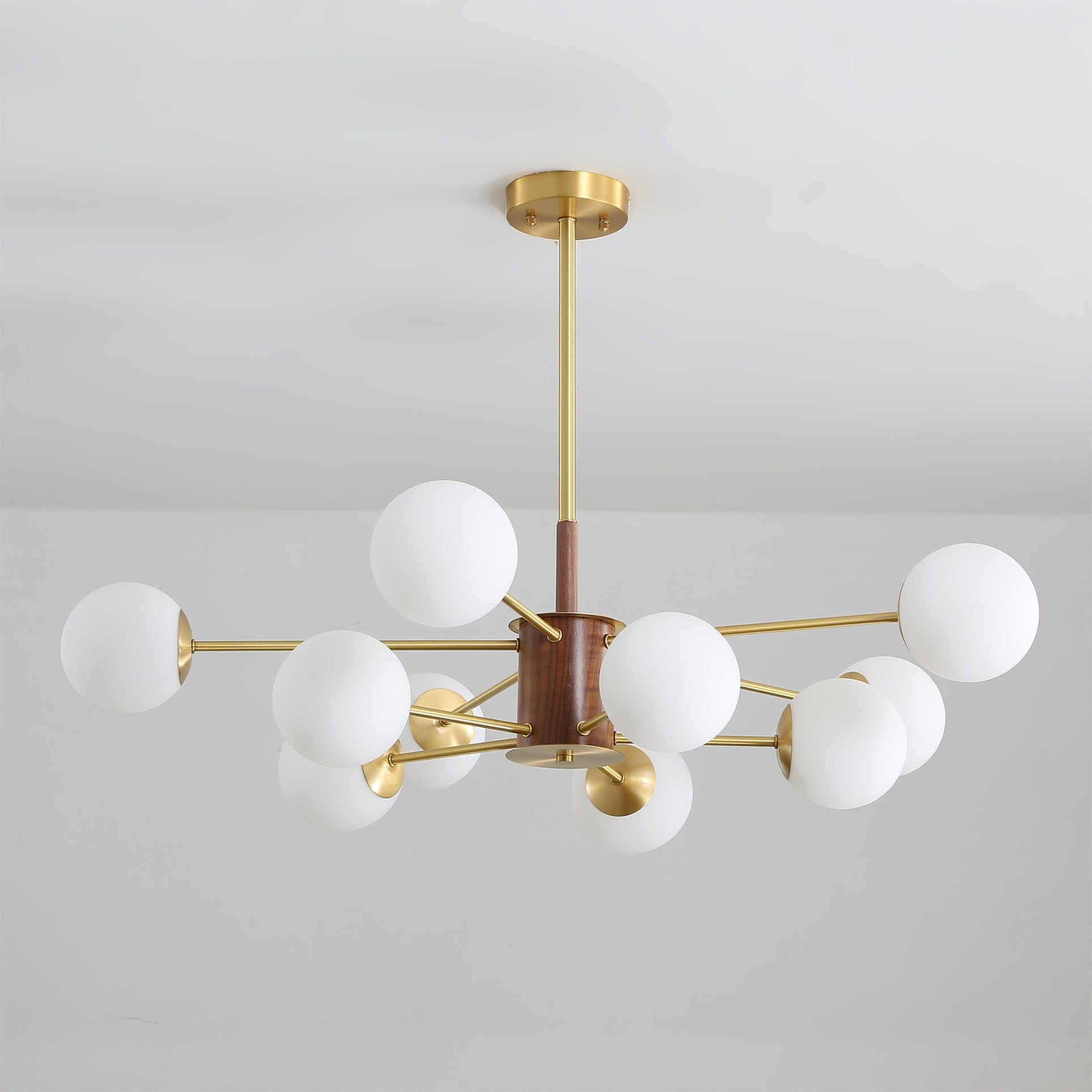 Gino Modern Glass Chandelier