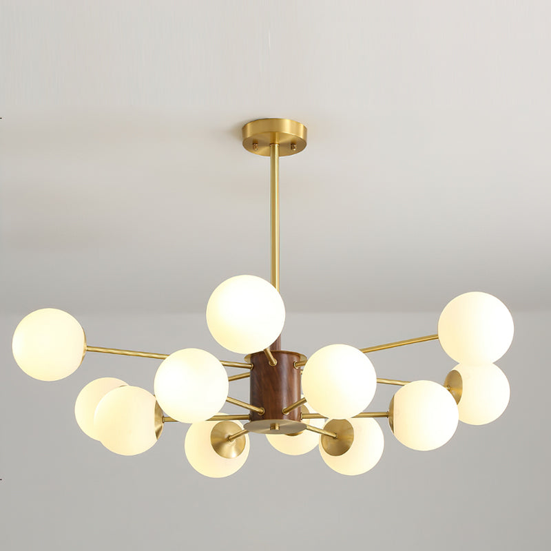 Gino Modern Glass Chandelier