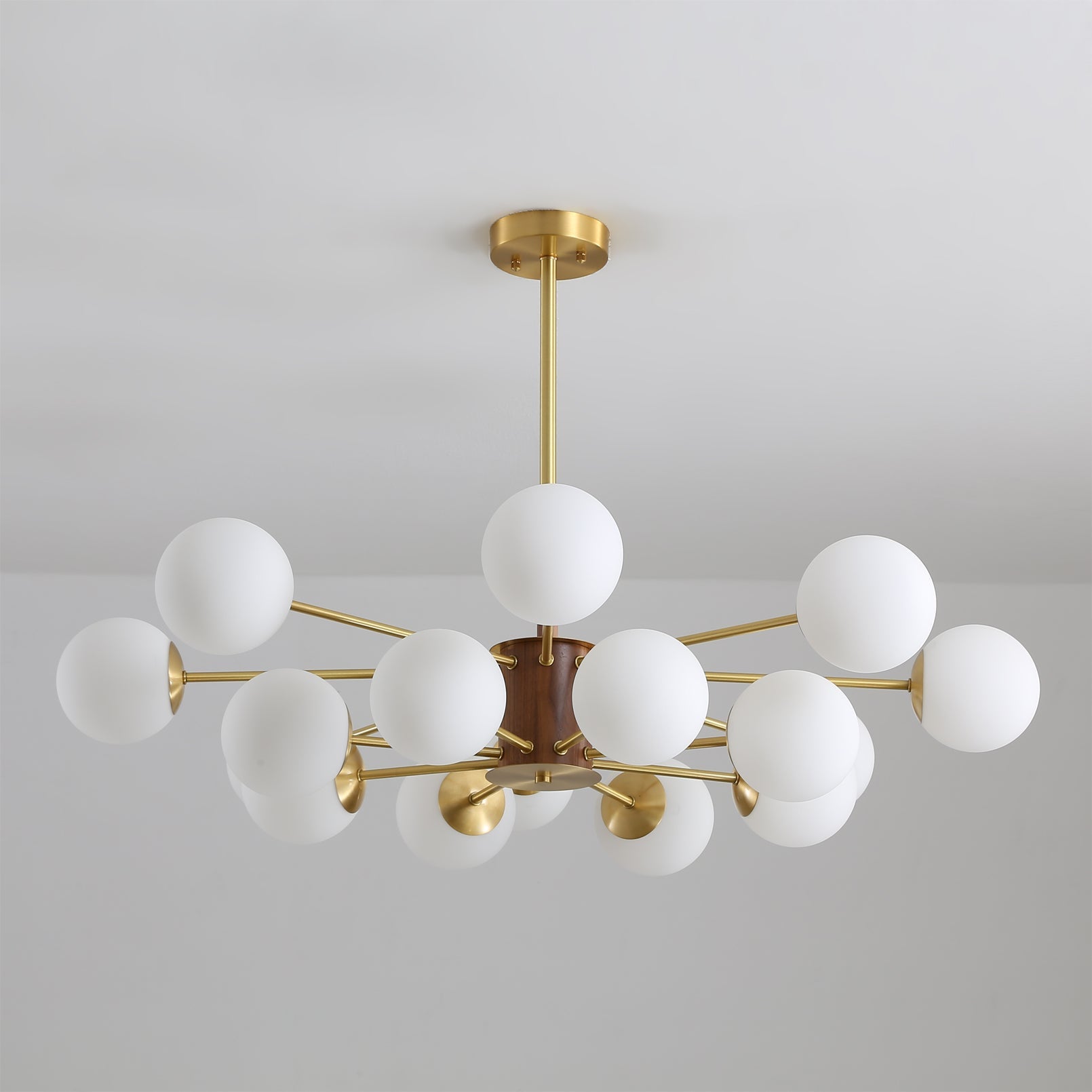 Gino Modern Glass Chandelier