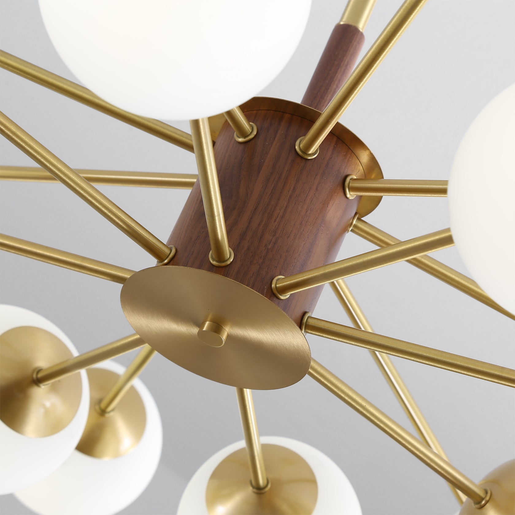 Gino Modern Glass Chandelier