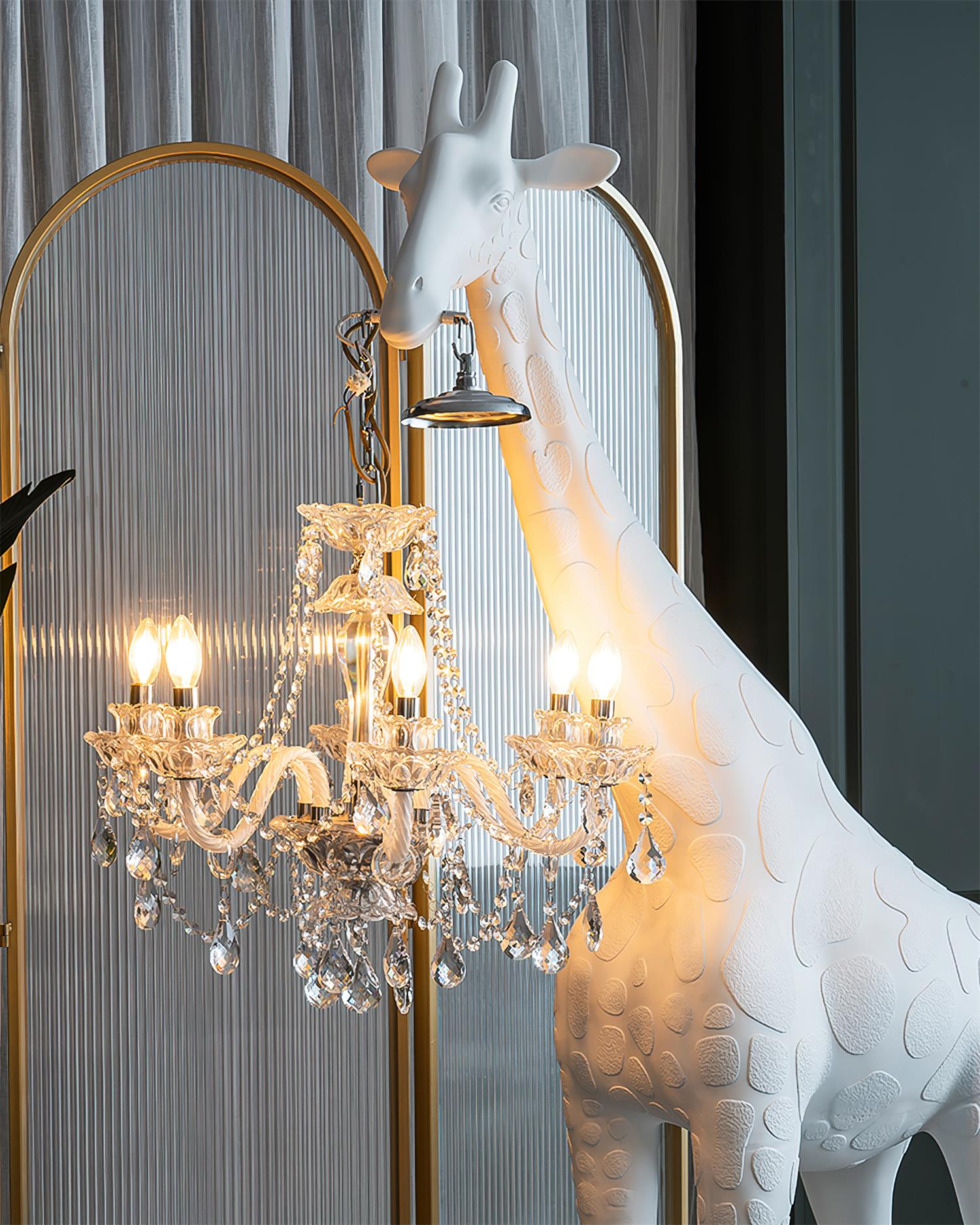 Giraffe Sculpture Floor Lamp - Blowlighting