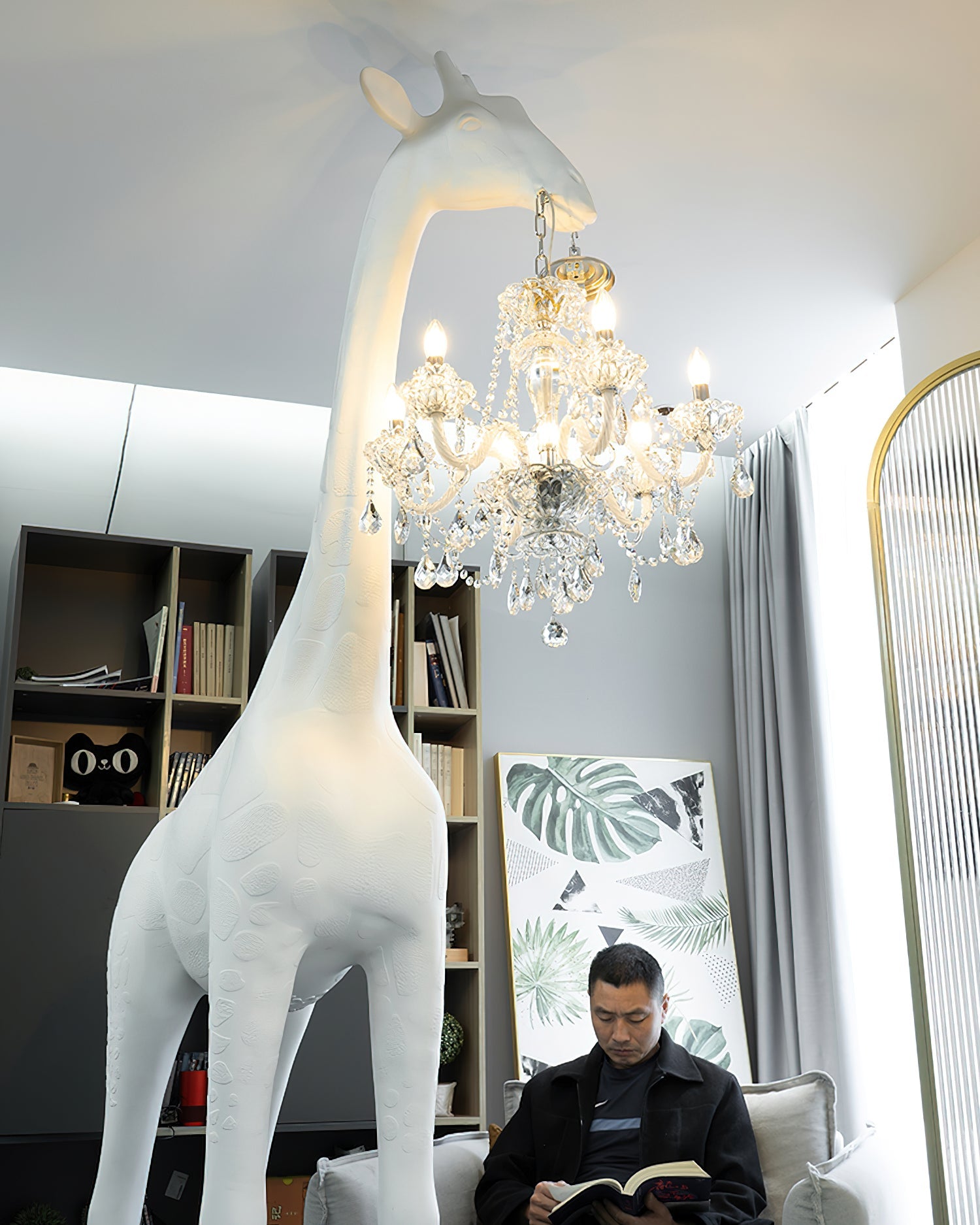 Giraffe Sculpture Floor Lamp - Blowlighting