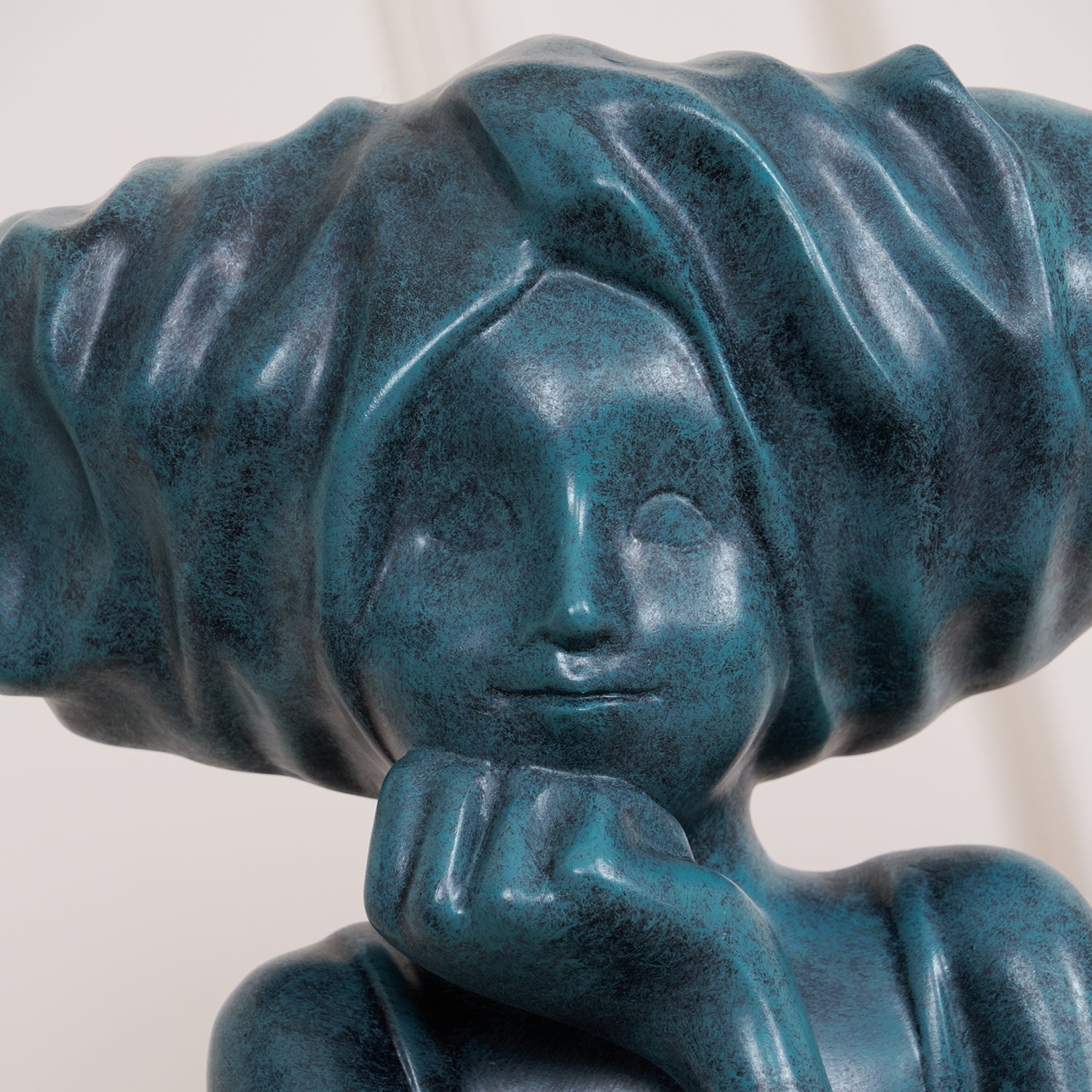 Girl Meditate Sculpture Ornaments - Blowlighting