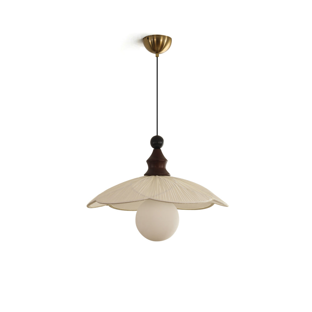 Giselle Oriental Fabric Pendant Light