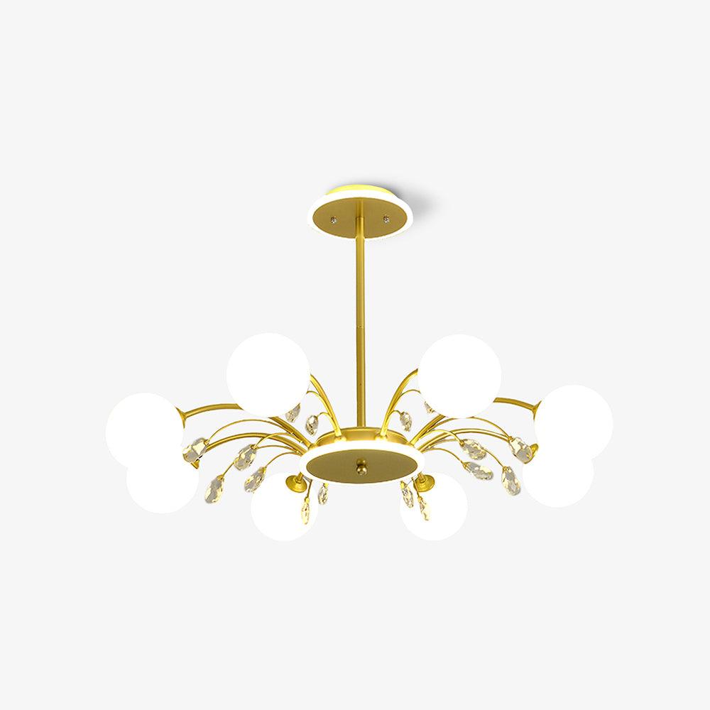 Glamorous Glass Raindrop Chandeliers - Blowlighting
