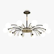 Glamorous Glass Raindrop Chandeliers - Blowlighting