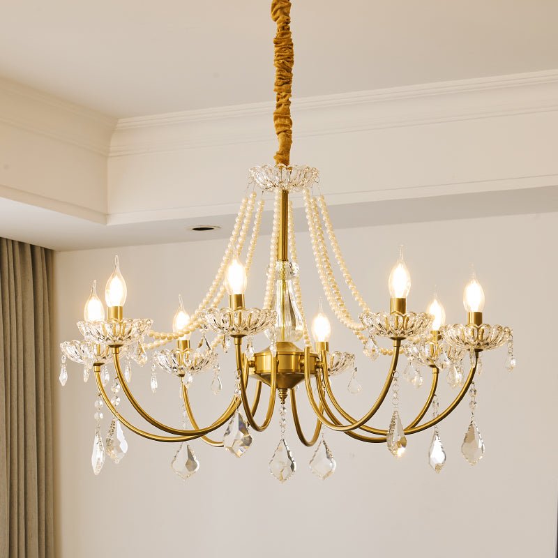 Glamour Pearl Chandelier - Blowlighting