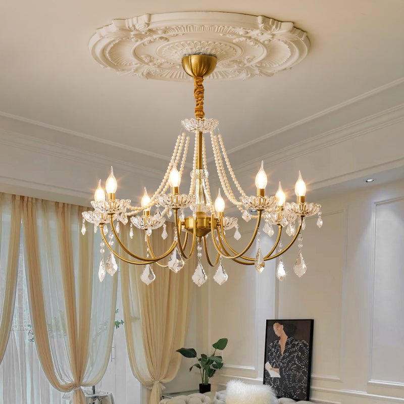 Glamour Pearl Chandelier - Blowlighting
