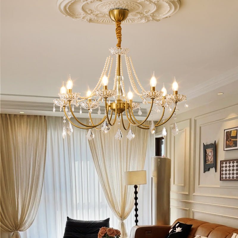 Glamour Pearl Chandelier - Blowlighting