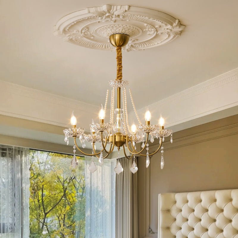 Glamour Pearl Chandelier - Blowlighting