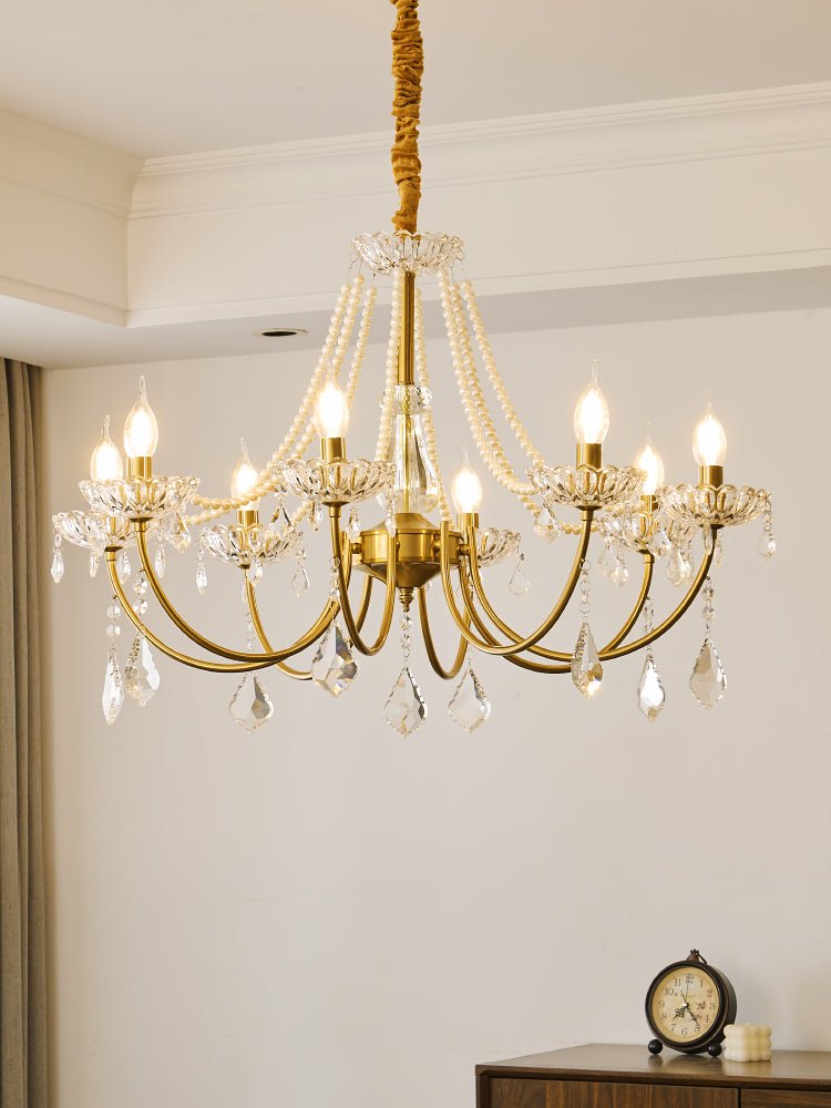 Glamour Pearl Chandelier - Blowlighting
