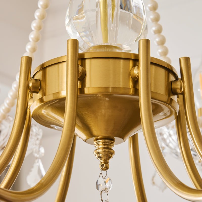 Glamour Pearl Chandelier - Blowlighting