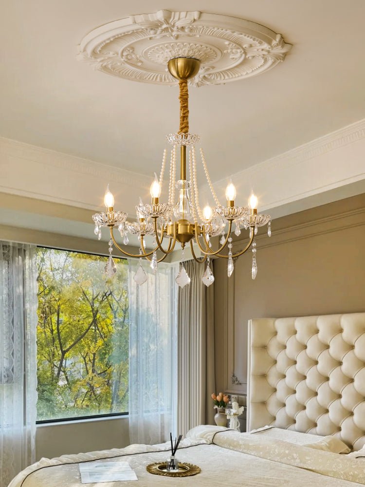 Glamour Pearl Chandelier - Blowlighting