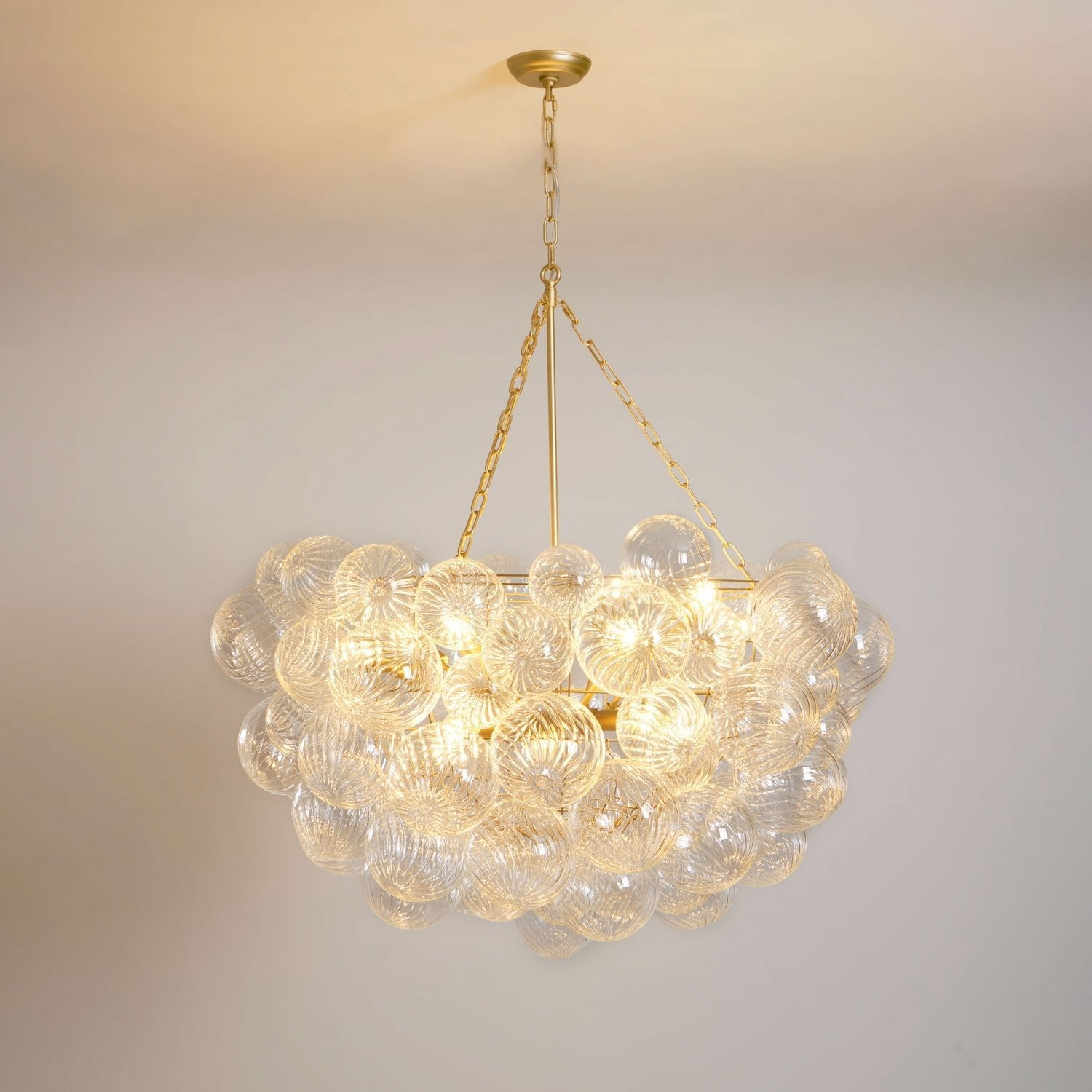 Aurora Chandelier Glass Ball Bubble Modern - Blowlighting