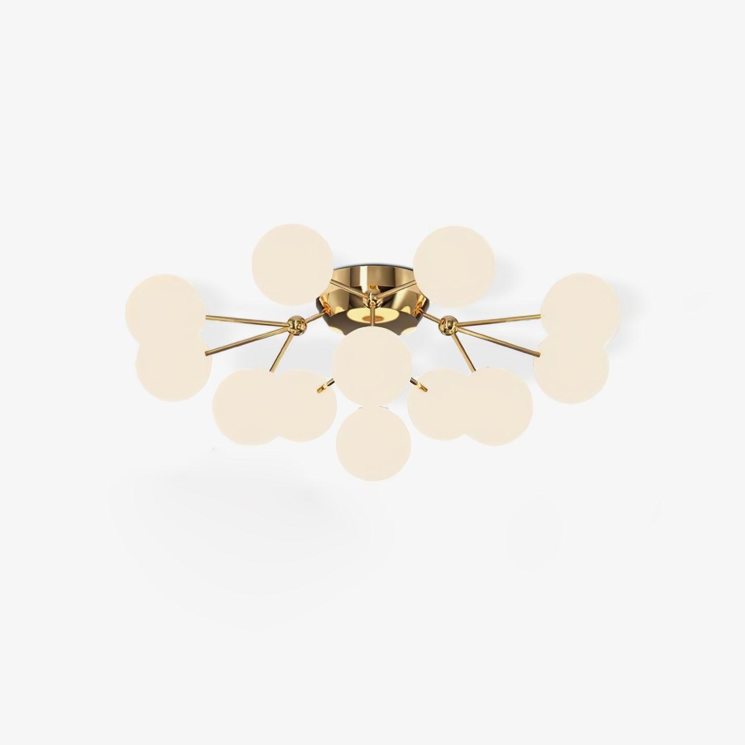 Olivia Luxury Glass Ceiling Lamp - Blowlighting