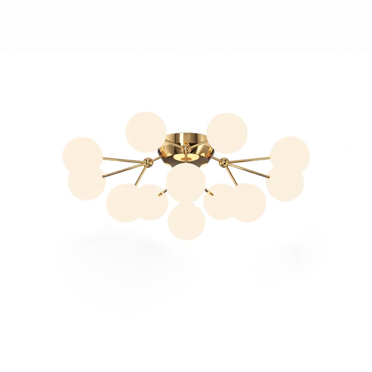 Olivia Luxury Glass Ceiling Lamp - Blowlighting