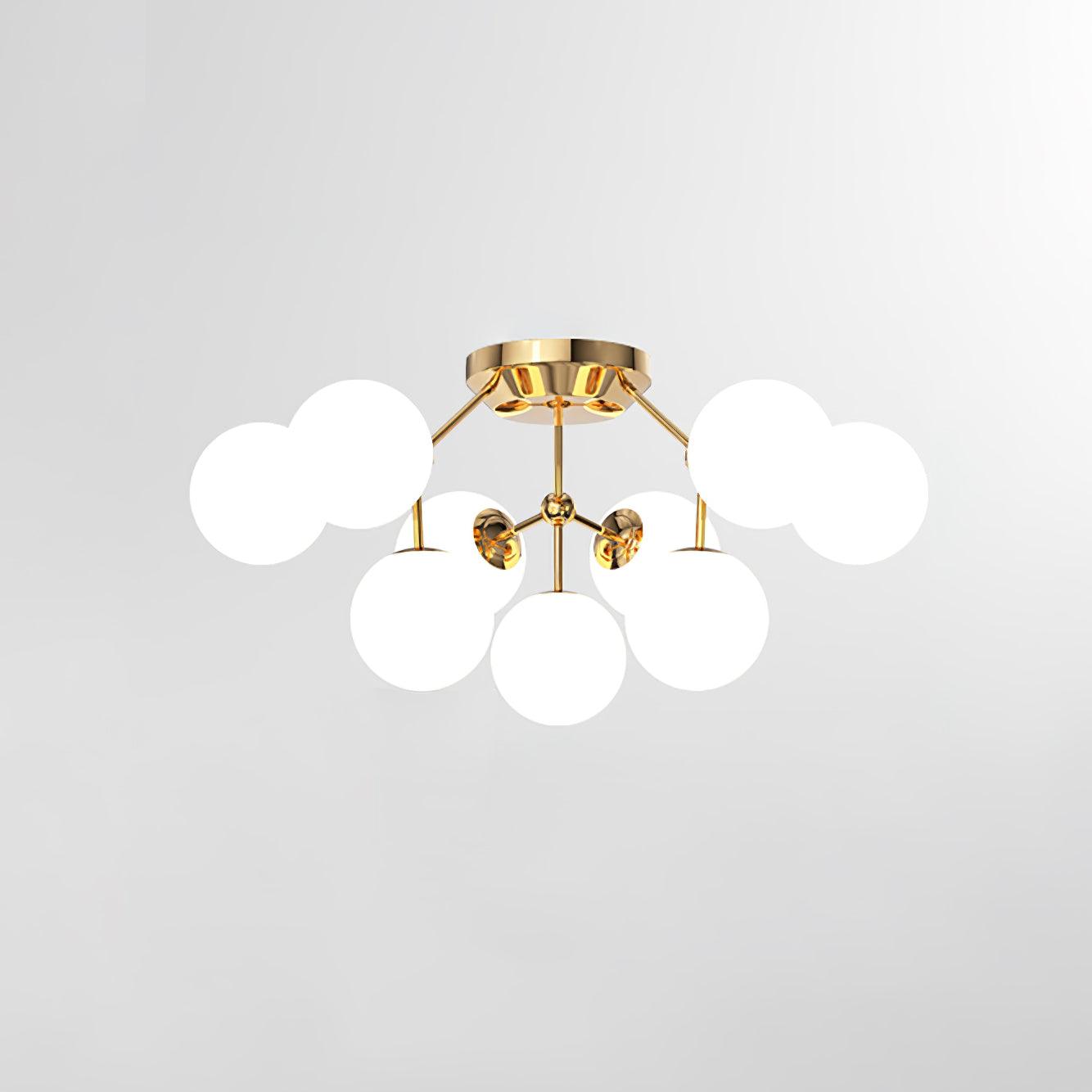 Olivia Luxury Glass Ceiling Lamp - Blowlighting