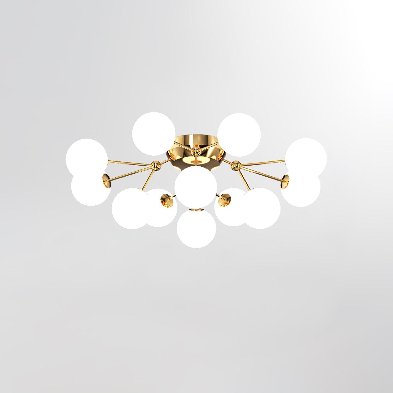 Olivia Luxury Glass Ceiling Lamp - Blowlighting