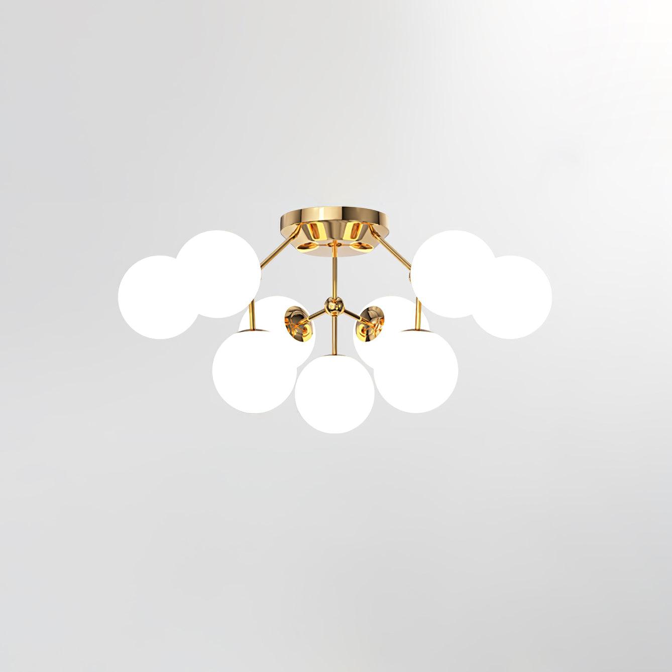 Olivia Luxury Glass Ceiling Lamp - Blowlighting