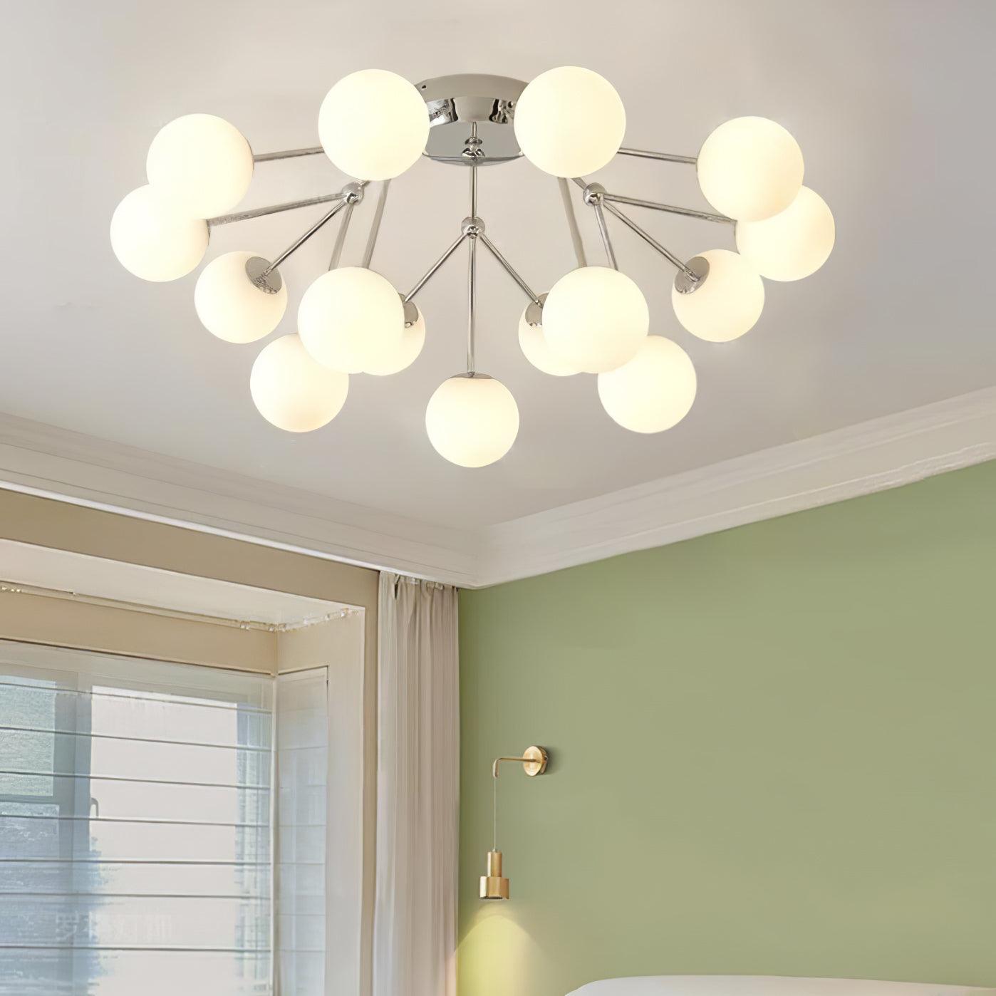 Olivia Luxury Glass Ceiling Lamp - Blowlighting