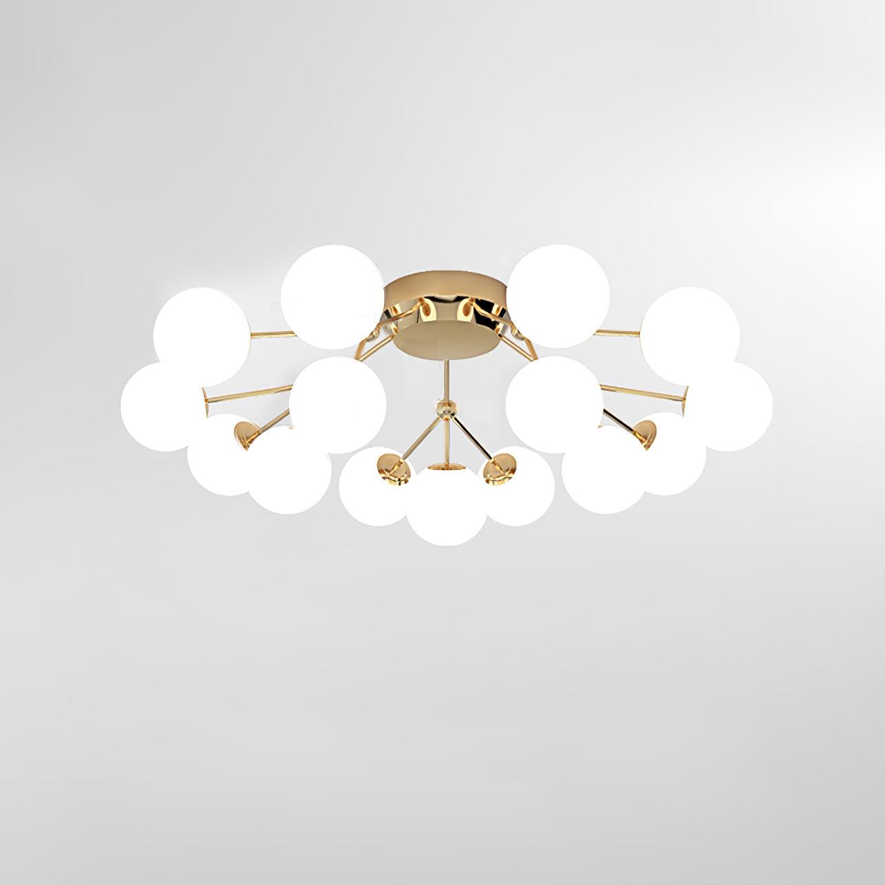 Olivia Luxury Glass Ceiling Lamp - Blowlighting
