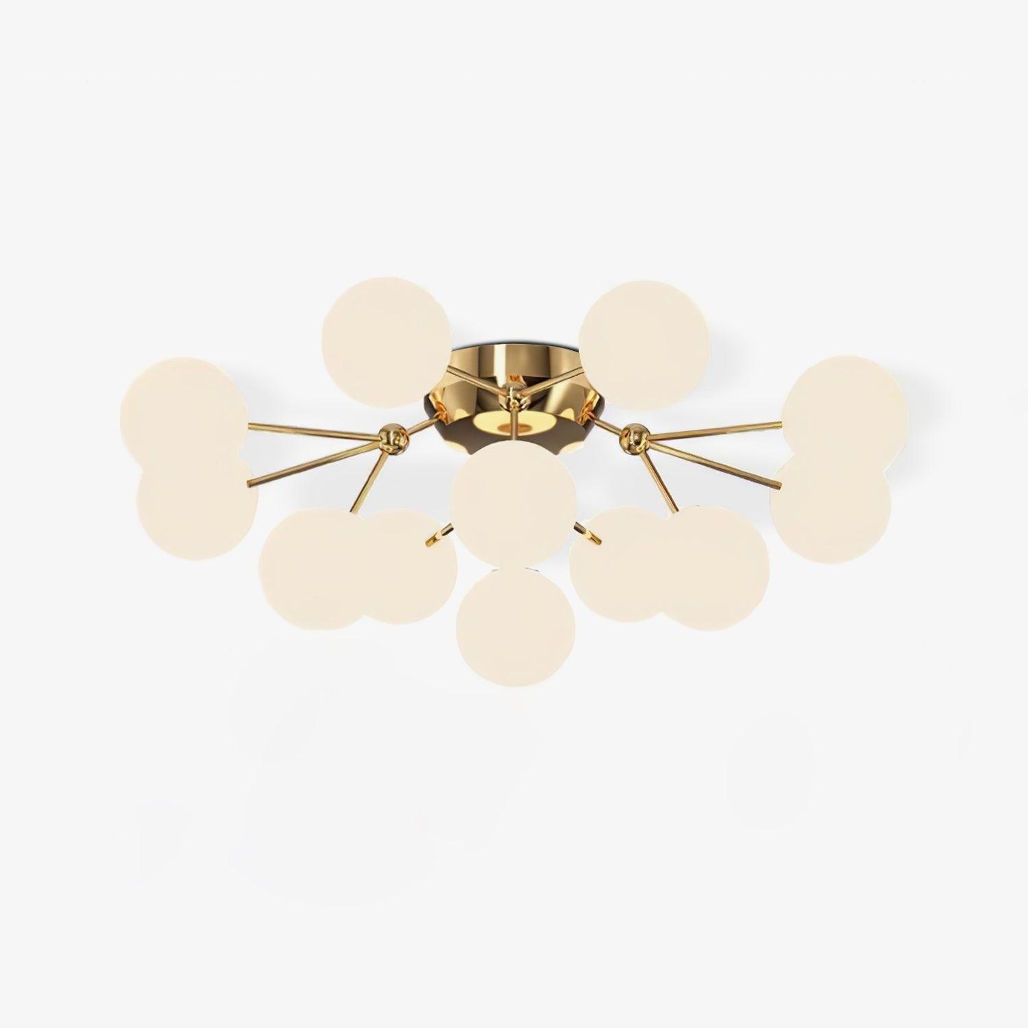 Olivia Luxury Glass Ceiling Lamp - Blowlighting