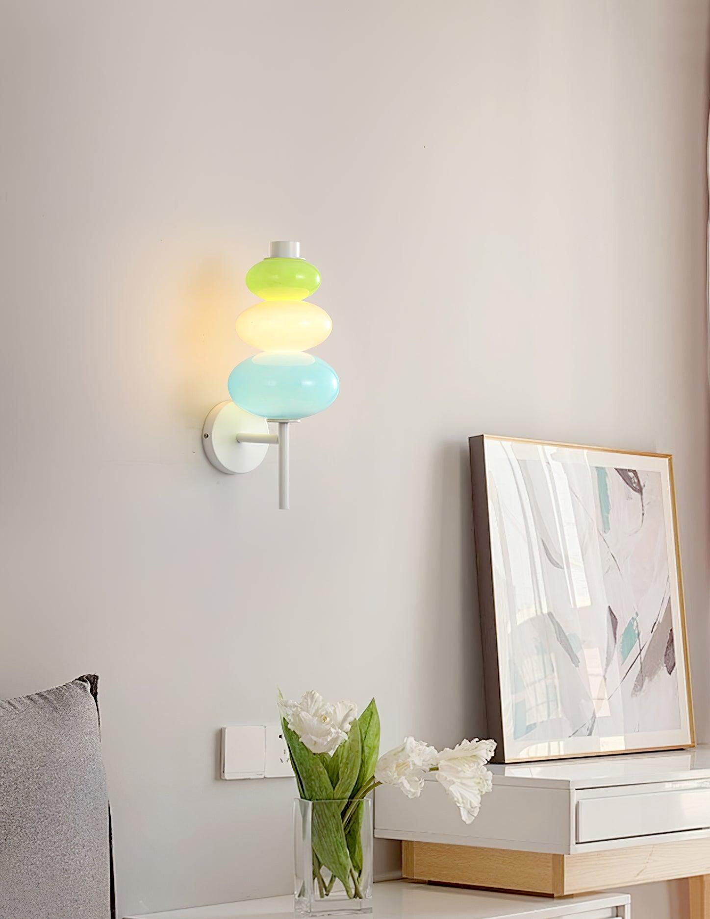 Pebble Modern Glass Wall Lamp - Blowlighting