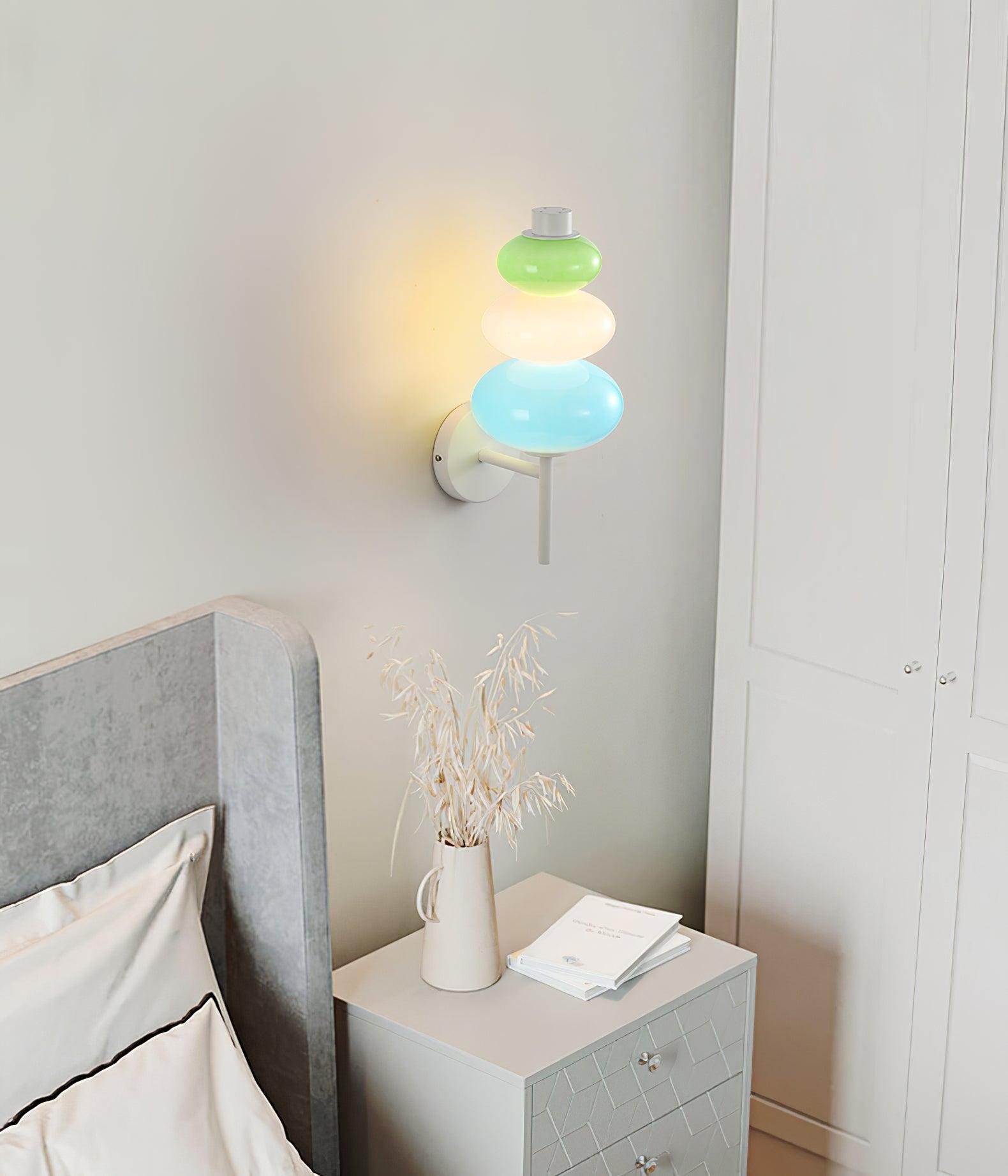 Pebble Modern Glass Wall Lamp - Blowlighting