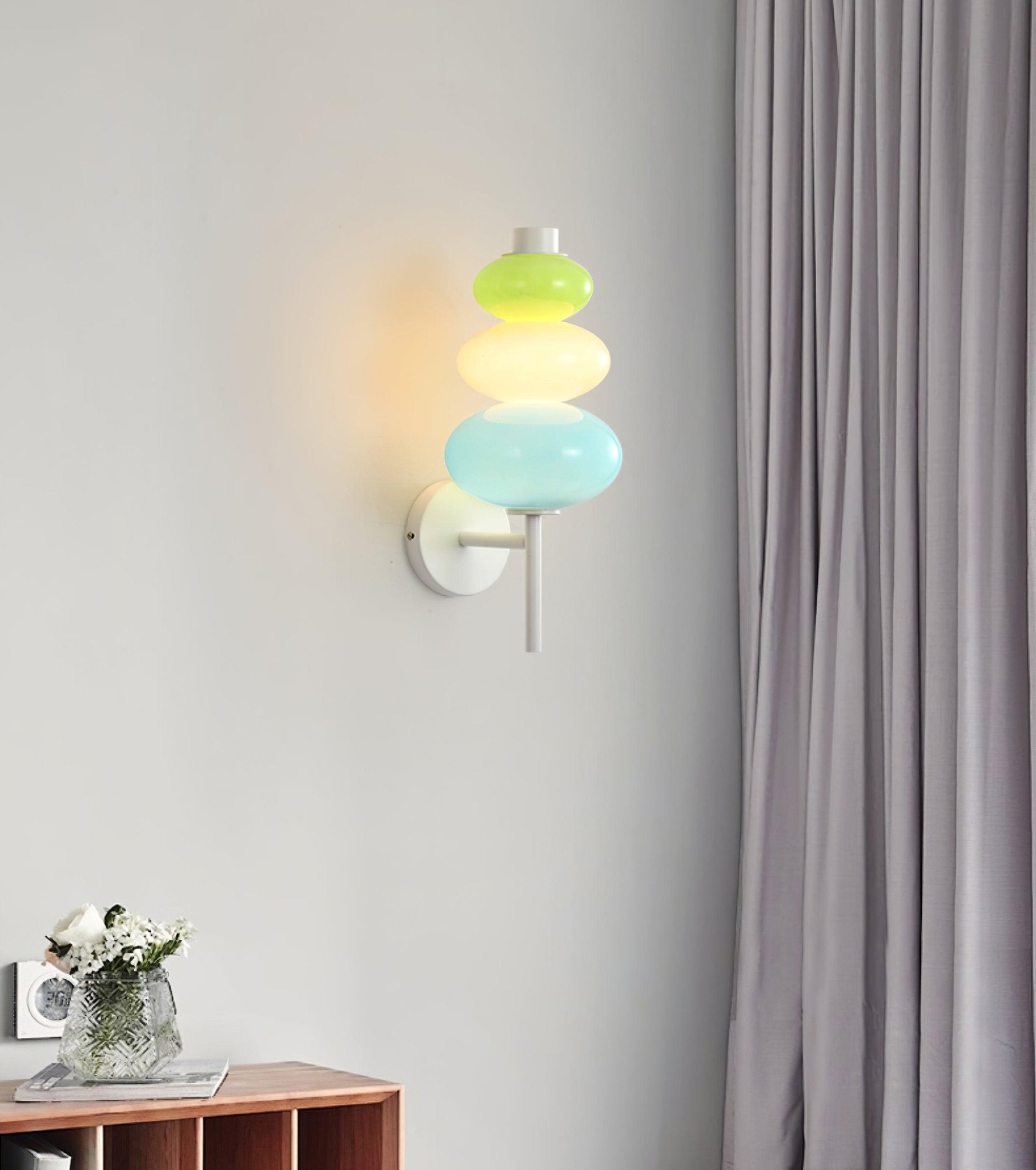 Pebble Modern Glass Wall Lamp - Blowlighting
