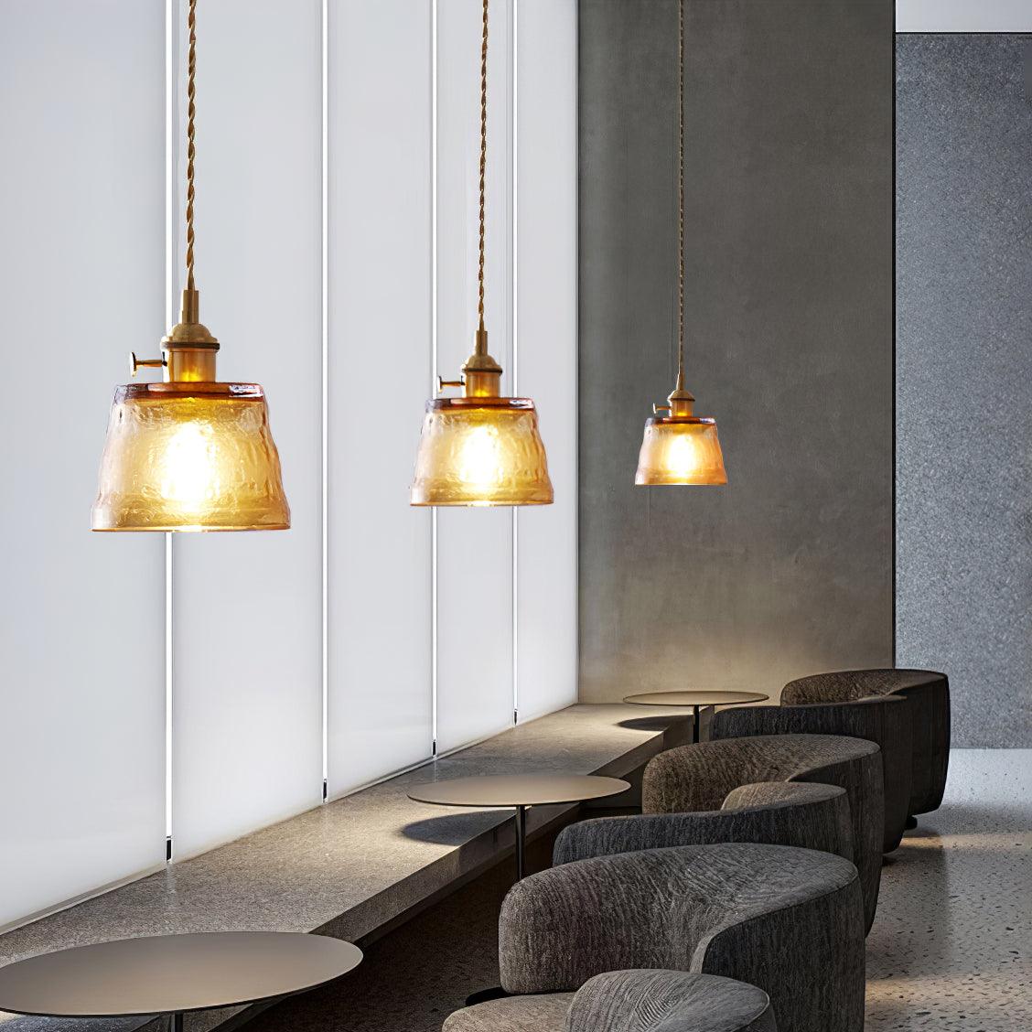 Glass Cup Pendant Lamp - Blowlighting