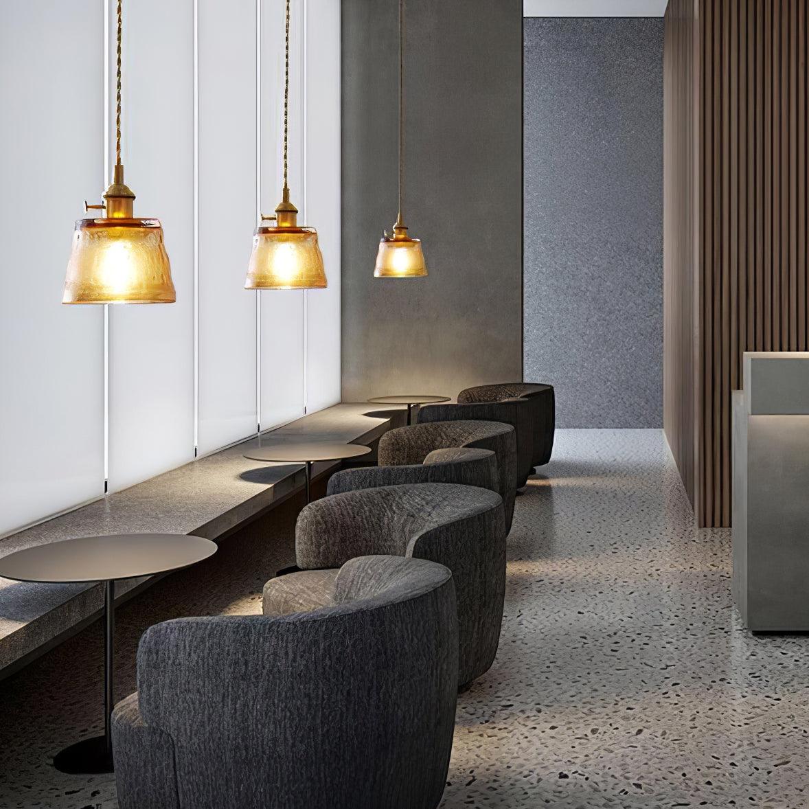 Glass Cup Pendant Lamp - Blowlighting