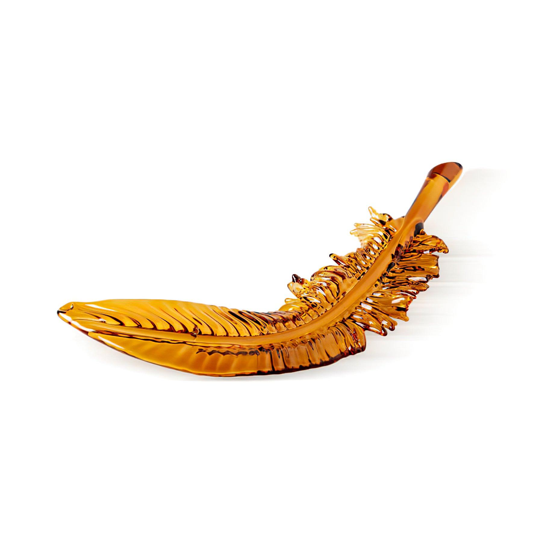 Aetherial Glass Leaf Chandelier - Blowlighting