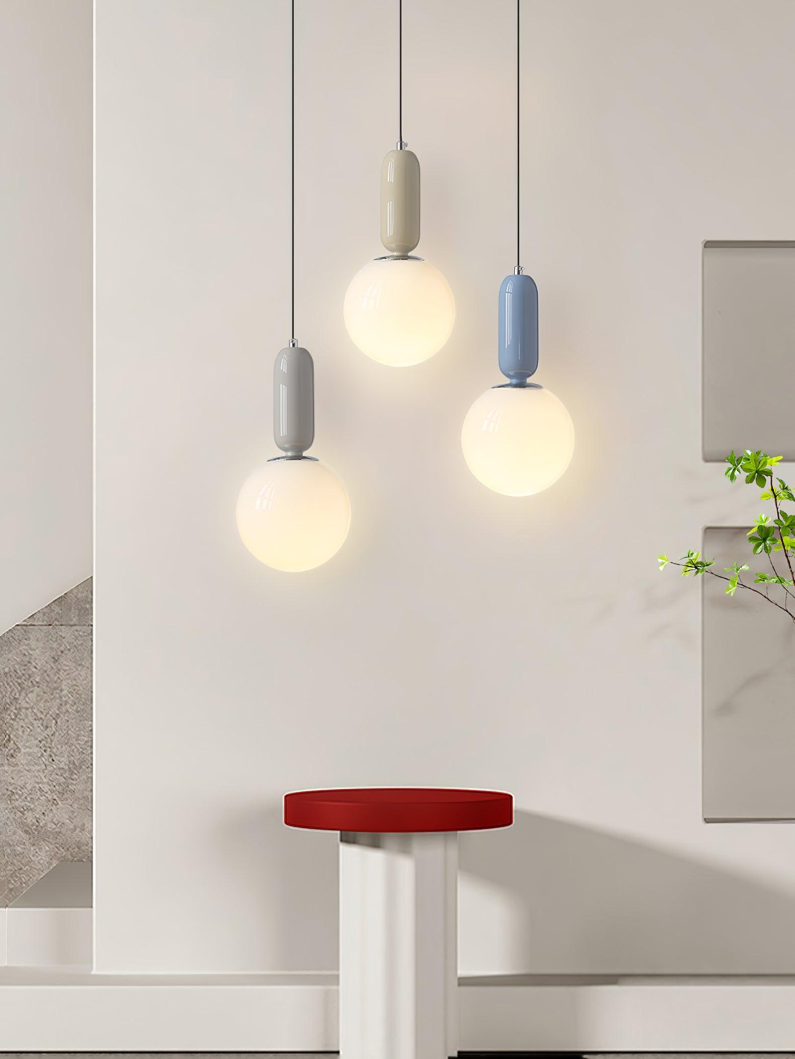 Glass Globe Ball Pendant Light - Blowlighting