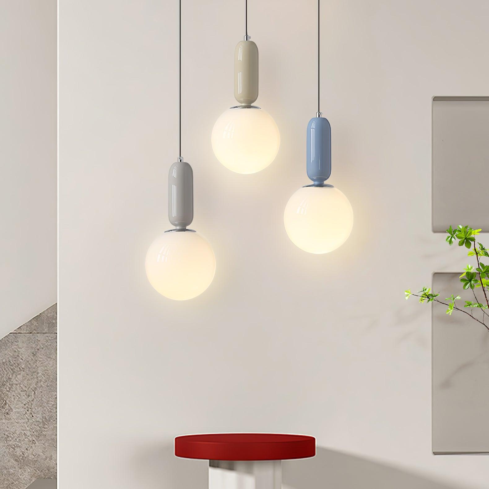 Glass Globe Ball Pendant Light - Blowlighting