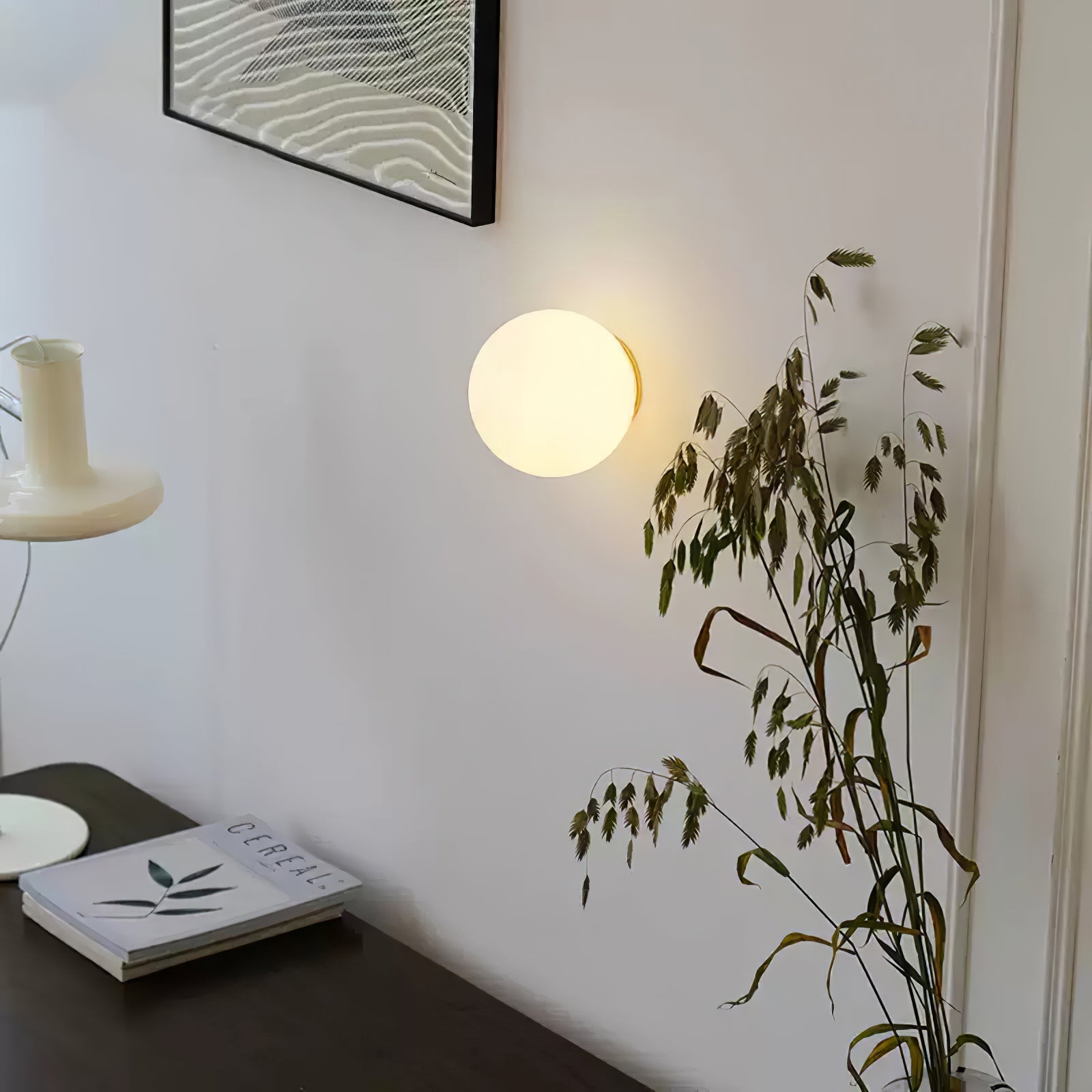 Glass Mini Orb Wall Lamp - Blowlighting