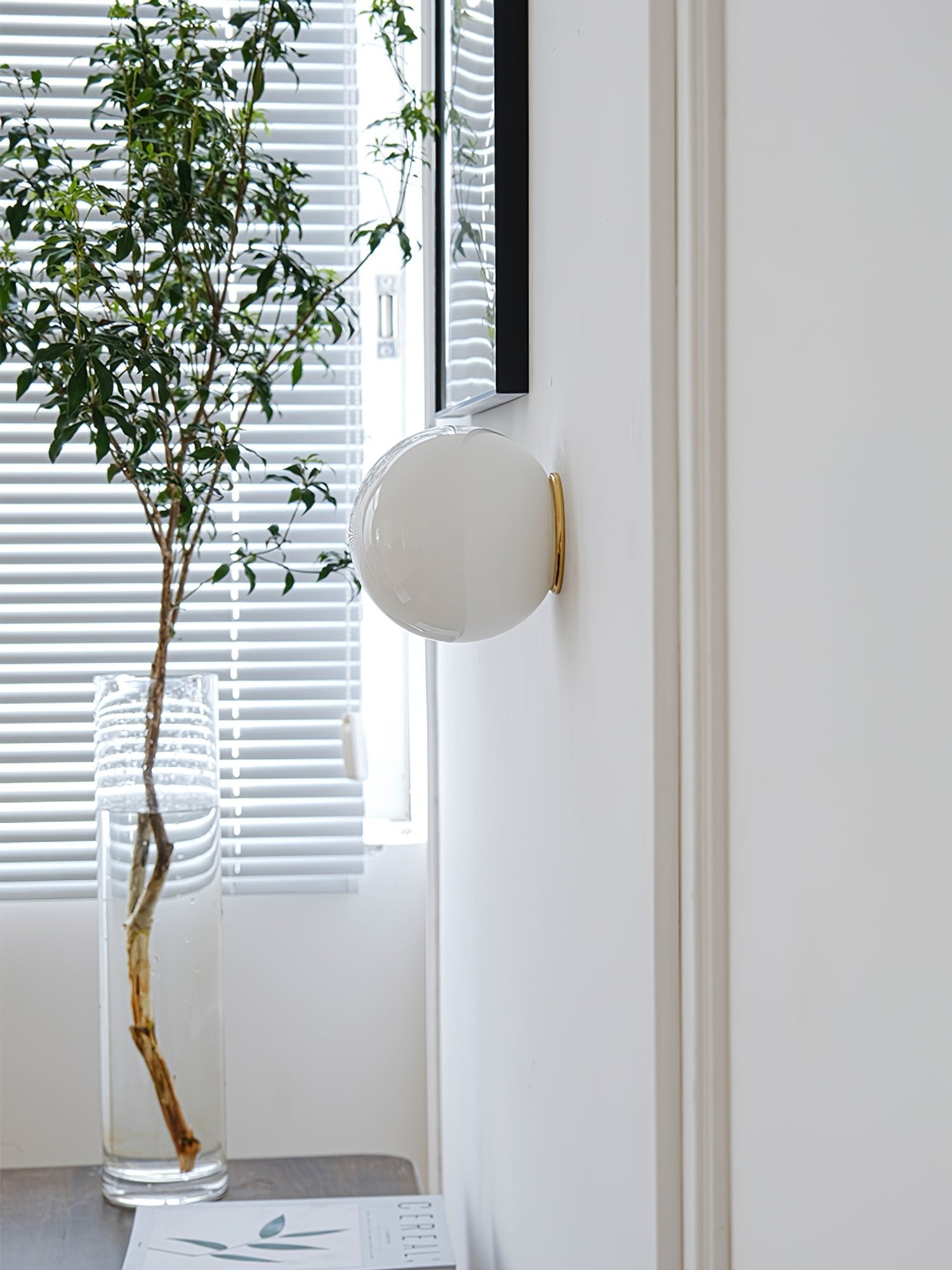 Glass Mini Orb Wall Lamp - Blowlighting