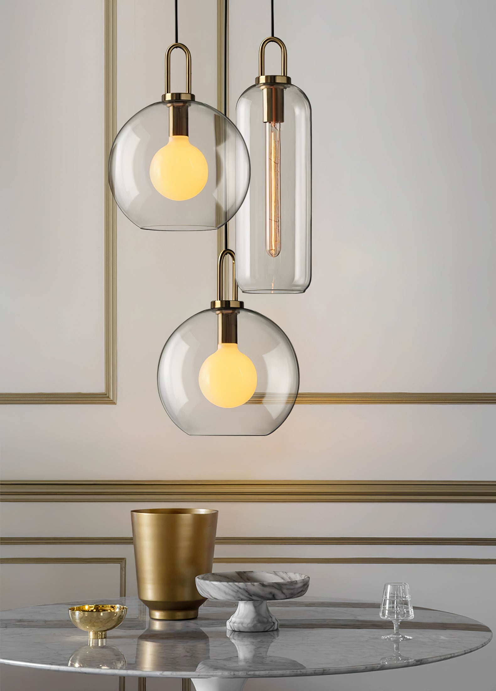 Pendulum Glass Pendant Lamp - Blowlighting